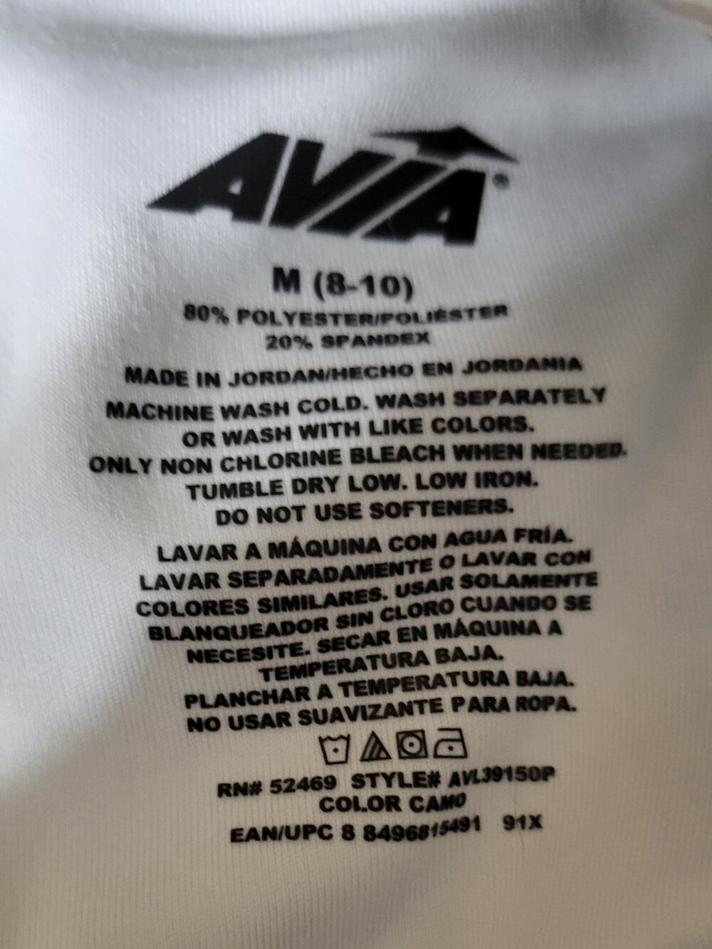 Avia / New York/unbranded womans leggings/capris/bermuda shorts size m 8-10 - Picture 7 of 15